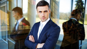 Confident businessman