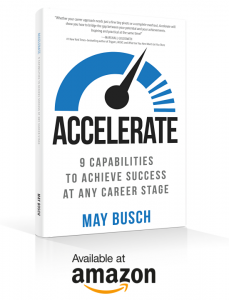 Order 'Accelerate: 9 Capabilities To Achieve Success At Any Career Stage' on Amazon