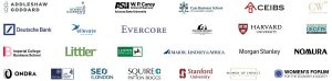 Speaking and workshop clients